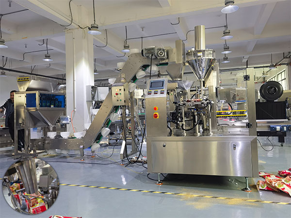 给袋式自动包装机械